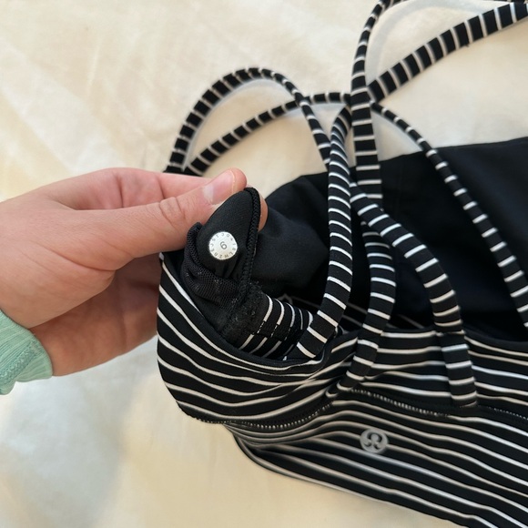 Lululemon Athletics Striped Long Line sports bra - Picture 4 of 4